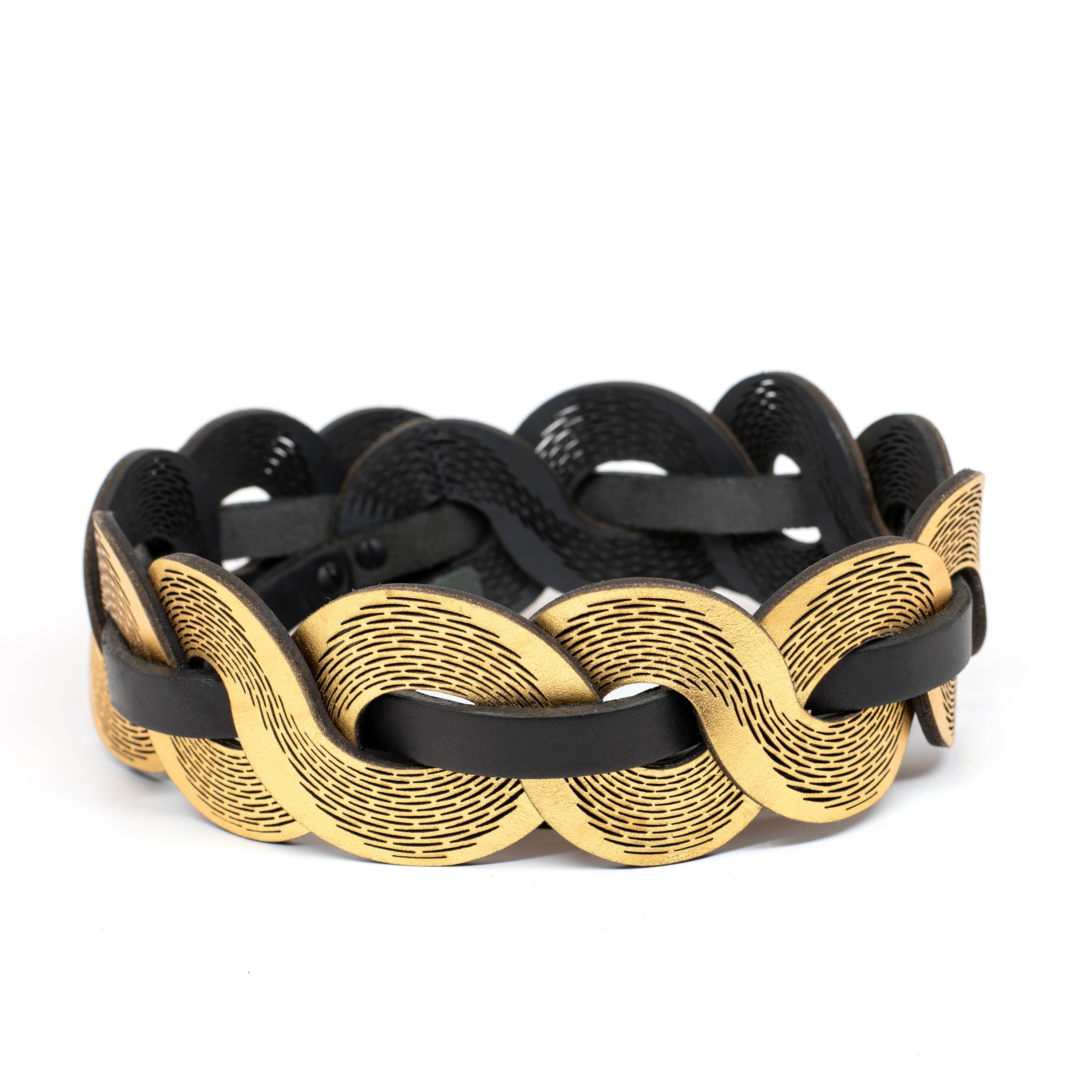 Saddle Belt in Gold