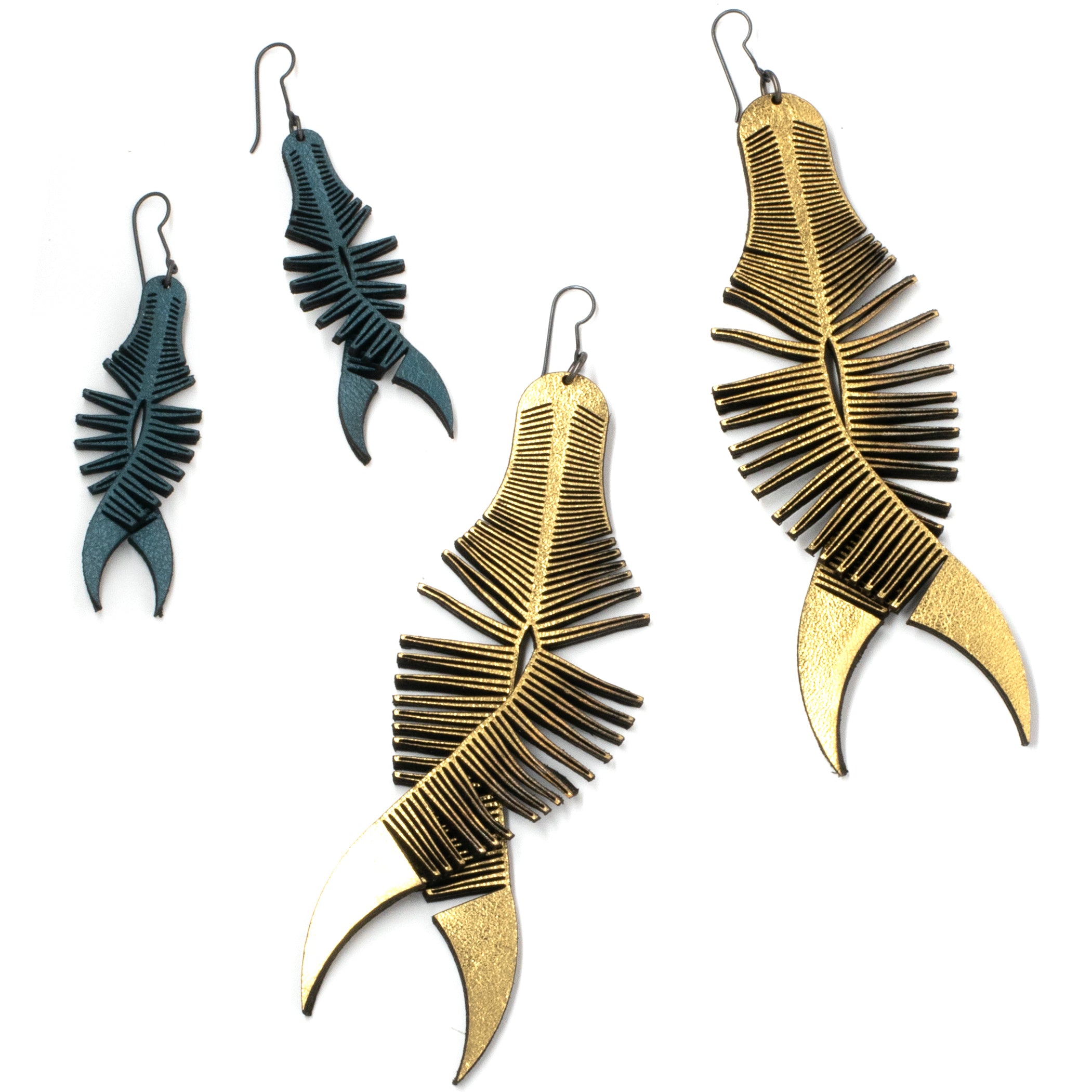 Small Cave Formation Earrings