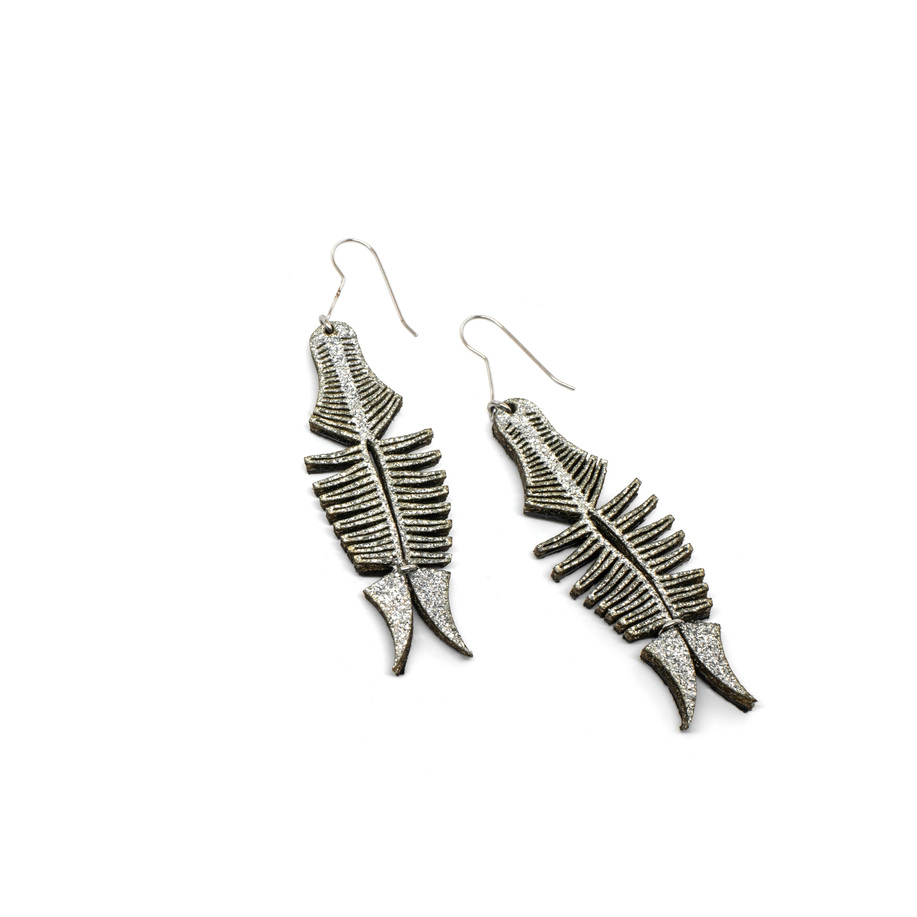 Small Cave Formation Earrings STOCK