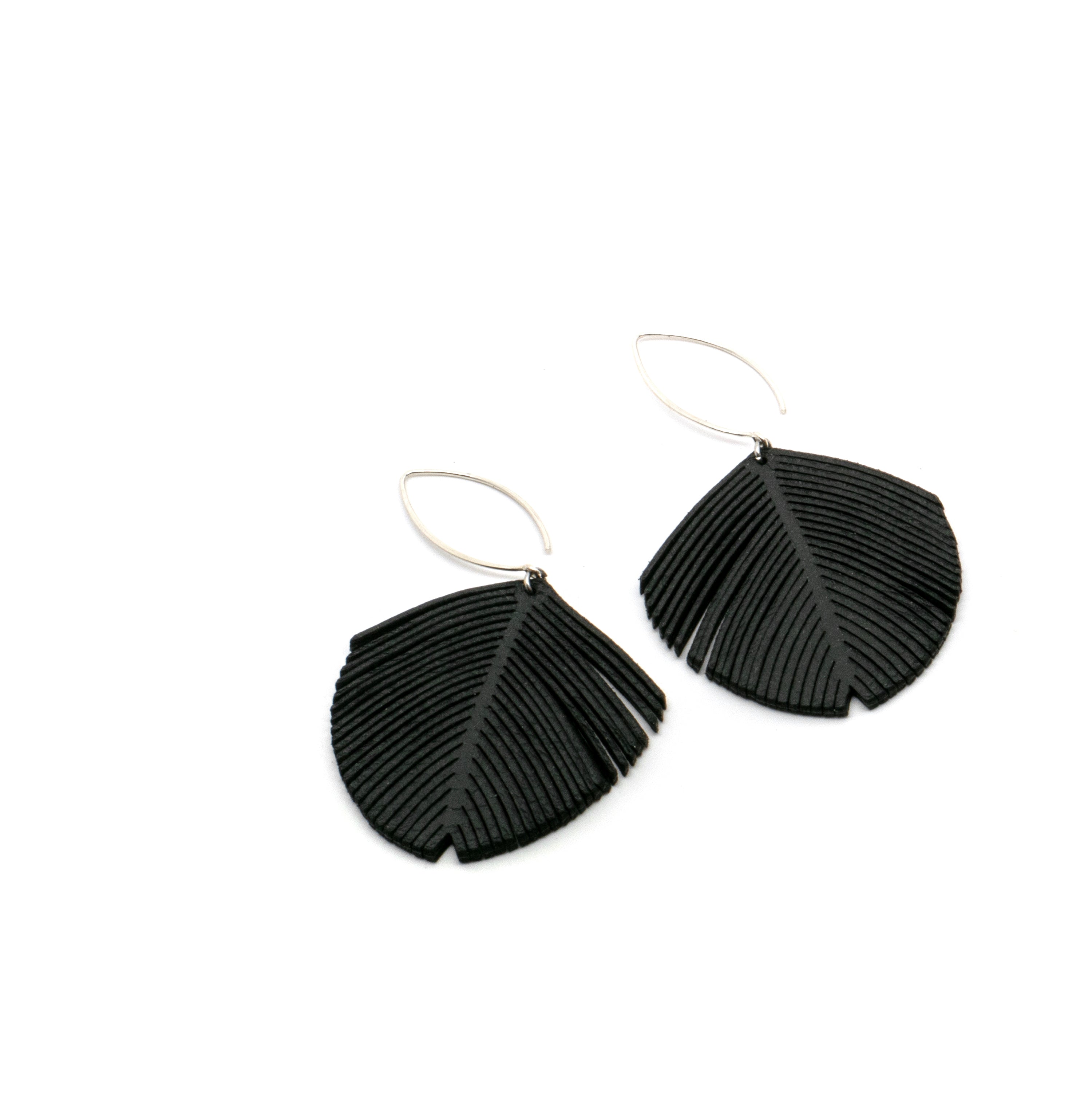 Cottonwood Earrings in Black