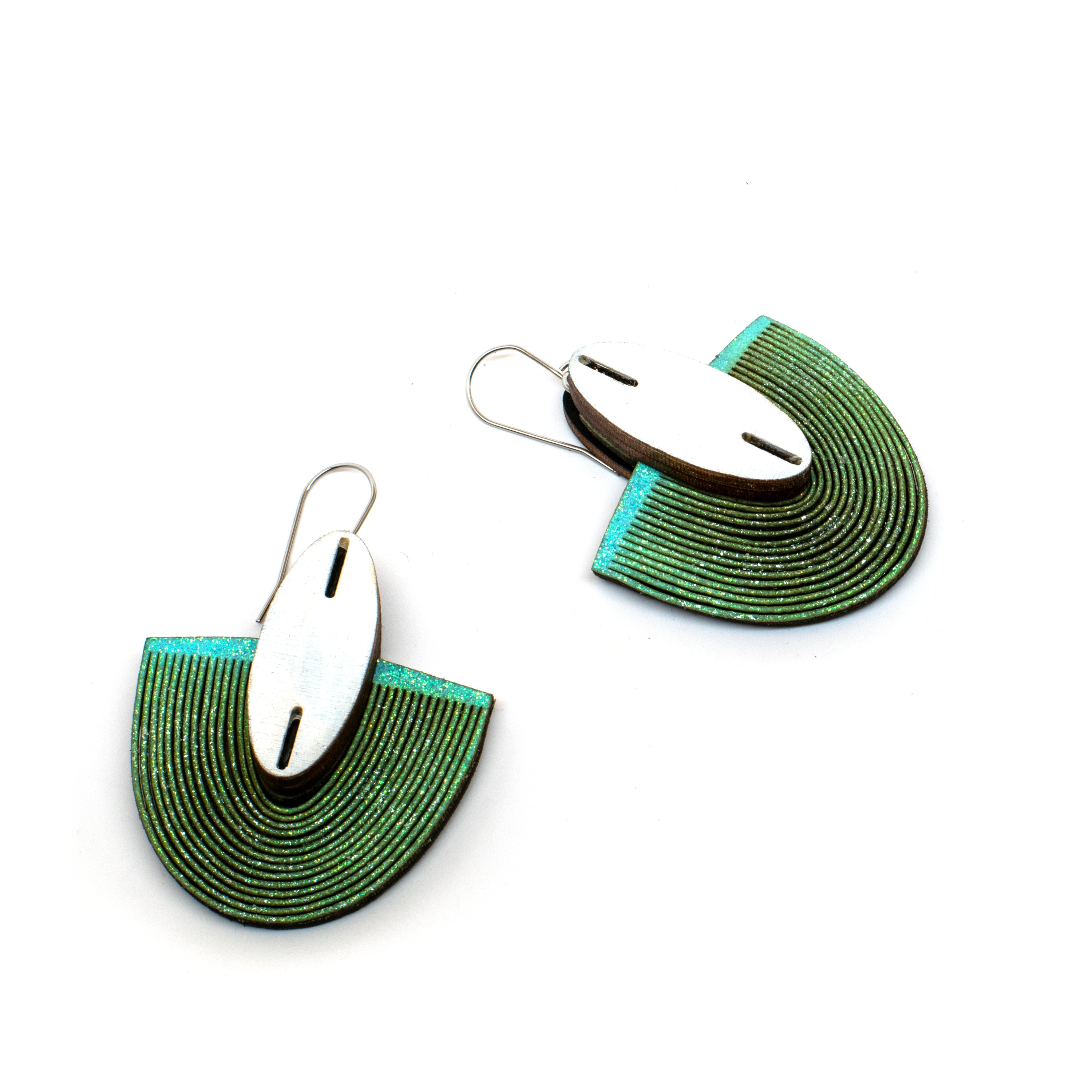 Oval Mirage Earrings