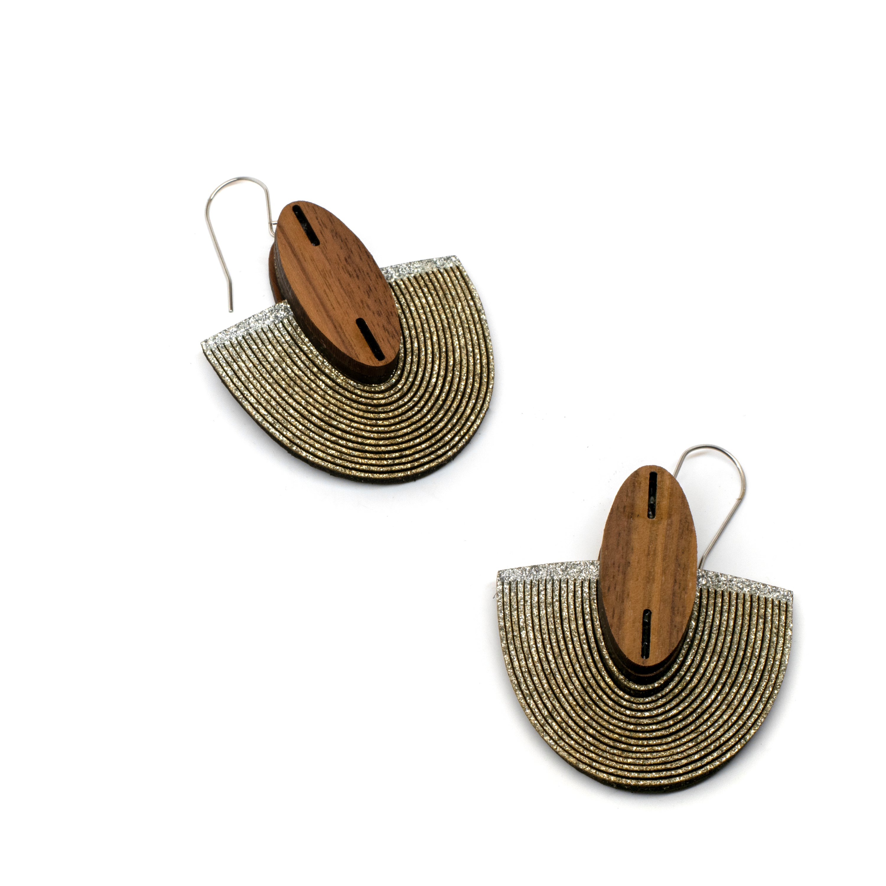 Oval Mirage Earrings