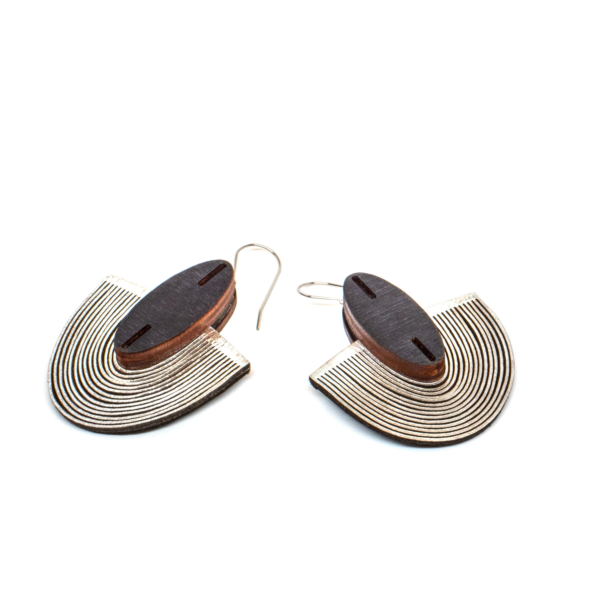 Oval Mirage Earrings