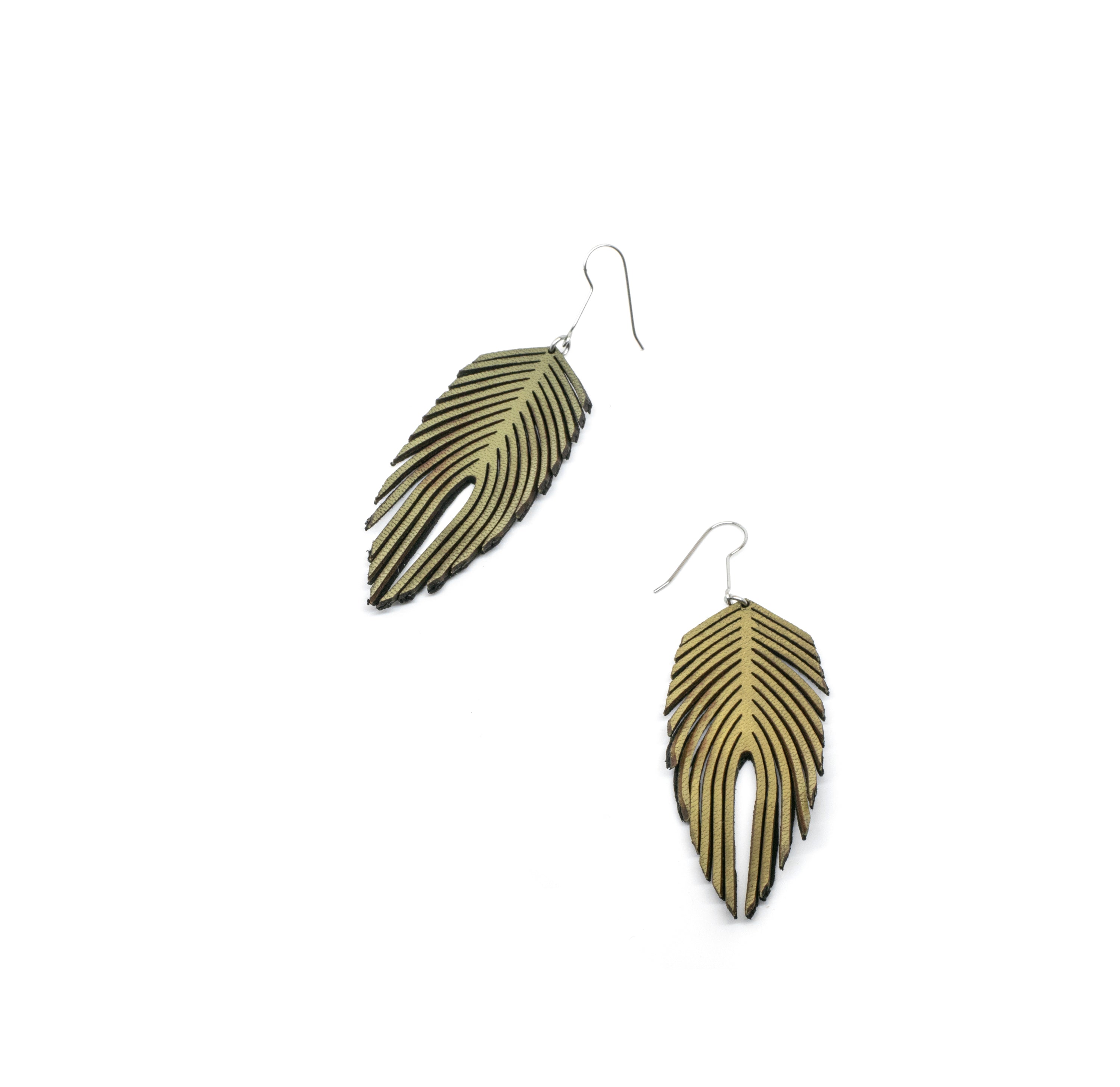 Plumeria Earrings