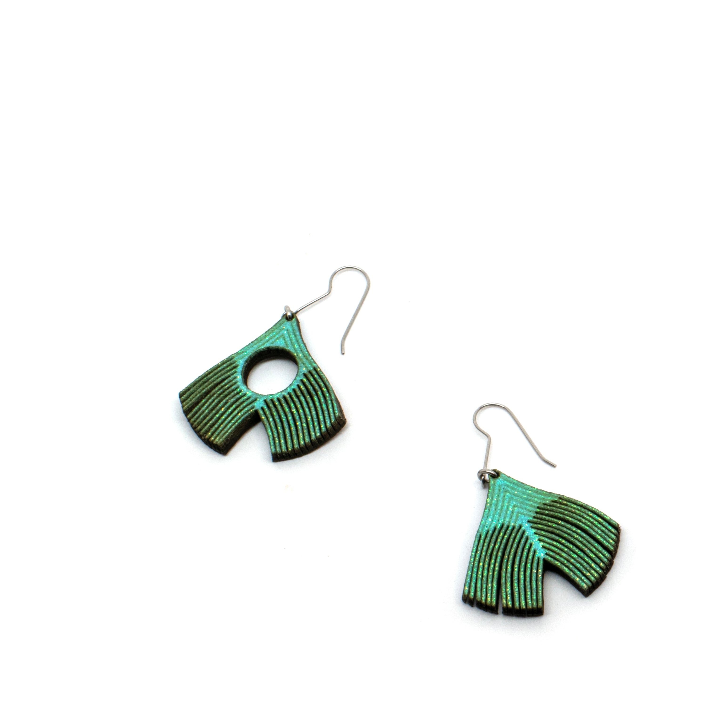 Sunrise Over Cottonwoods Earrings STOCK