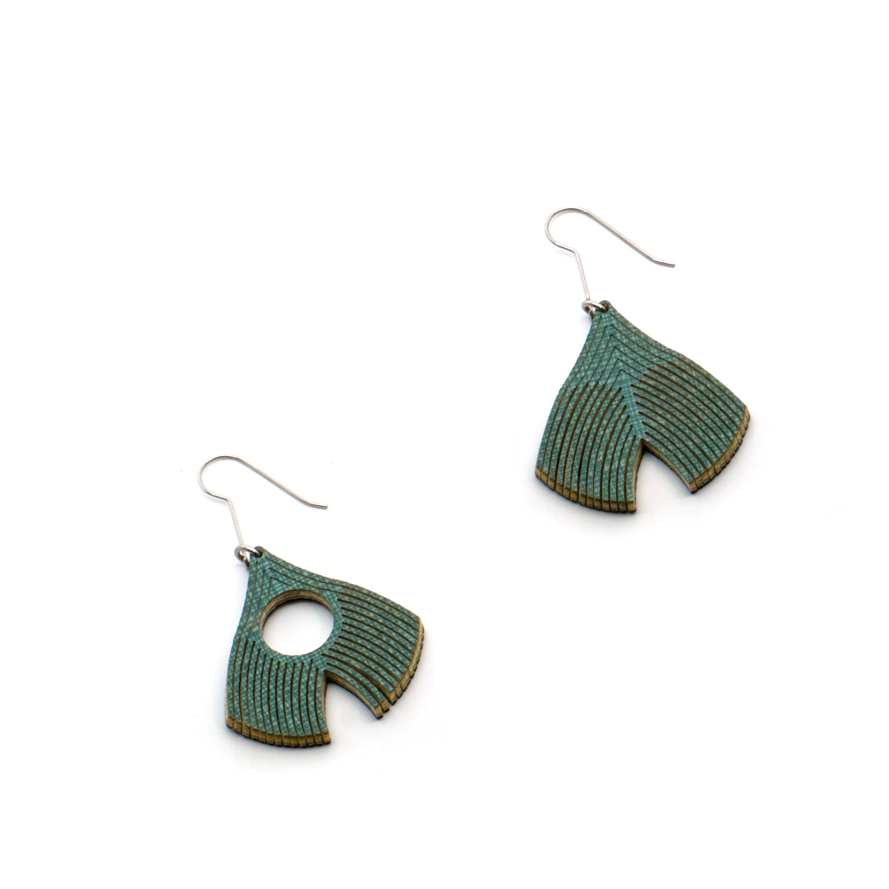 Sunrise Over Cottonwoods Earrings