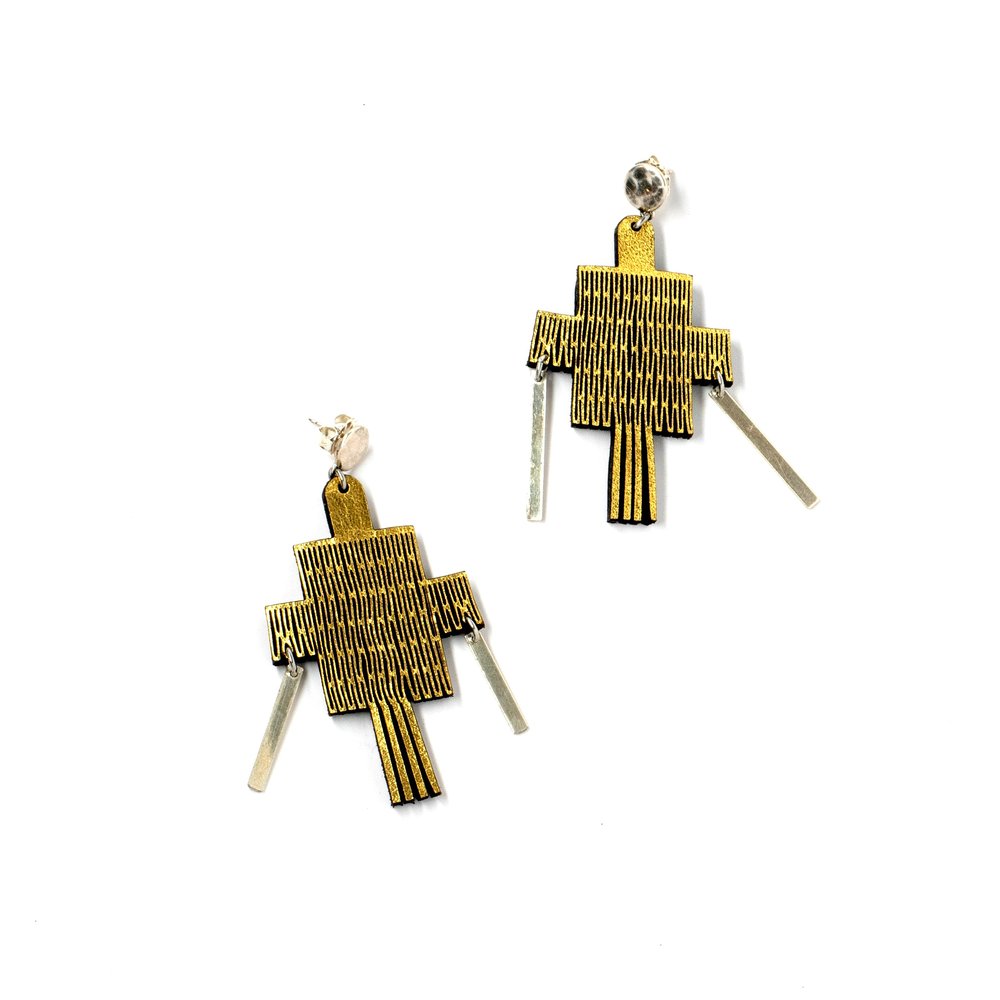 Stepped VLA Earrings