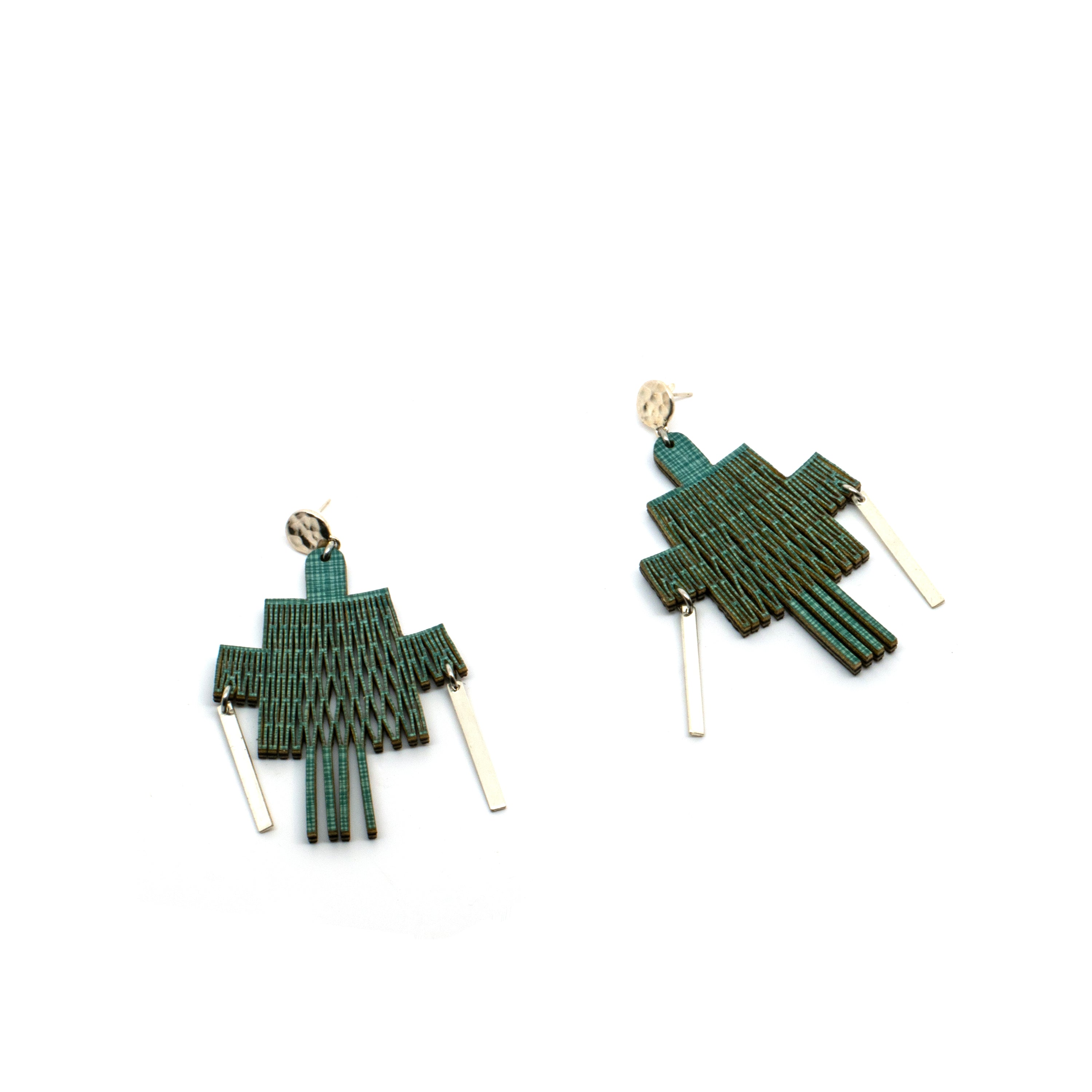 Stepped VLA Earrings