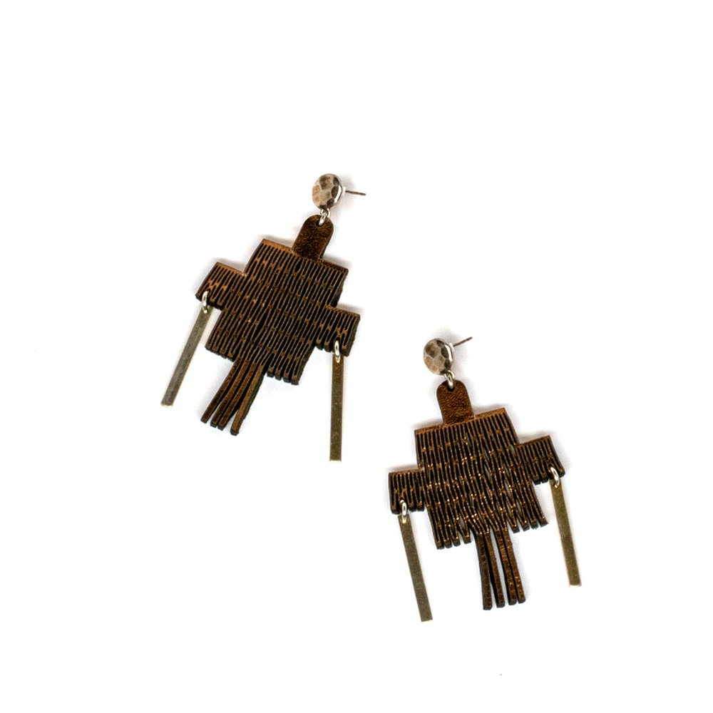 Stepped VLA Earrings