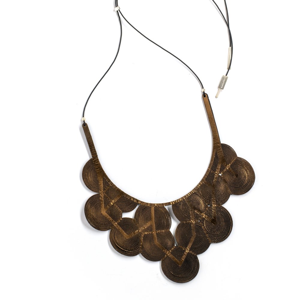 Whorls Bib Necklace