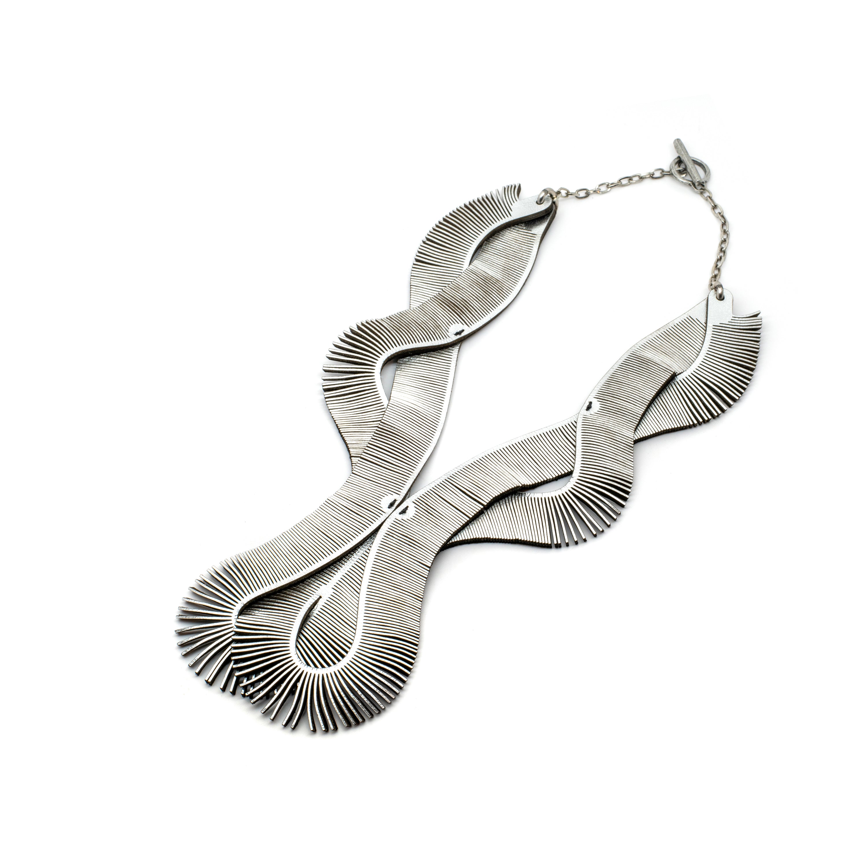 Twisted Fringe Necklace