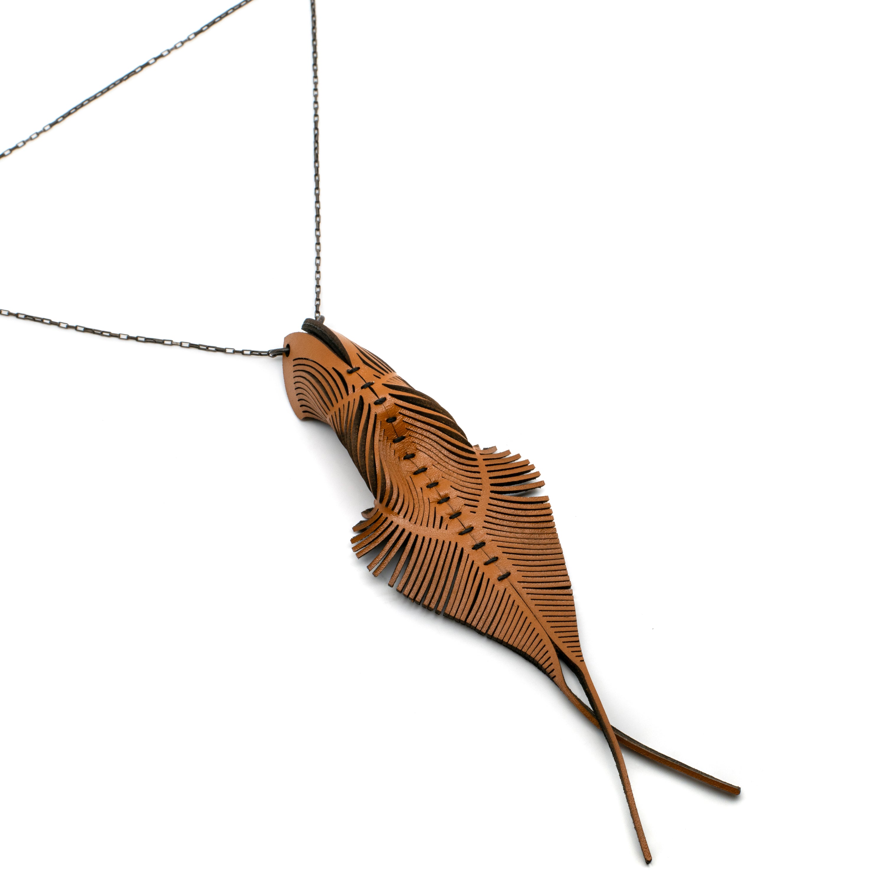 Interference Moth Pendant