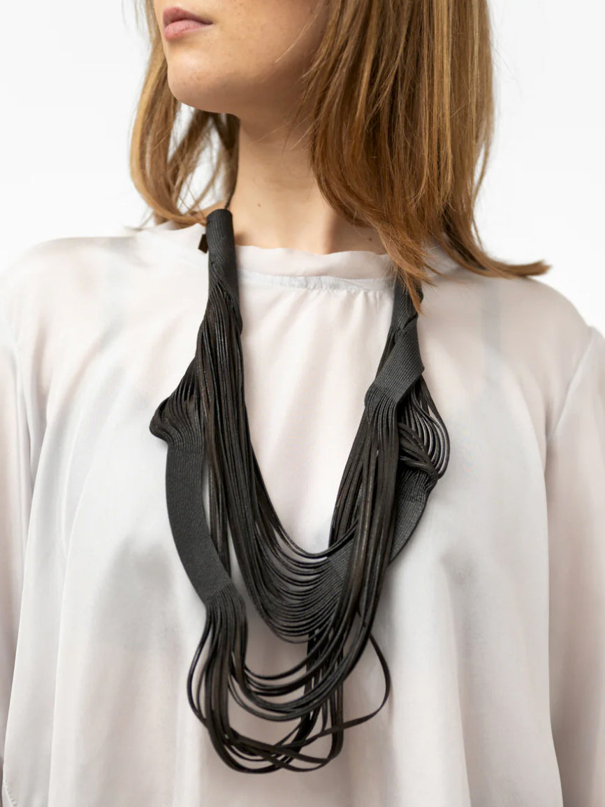 Drapped Whorls Necklace