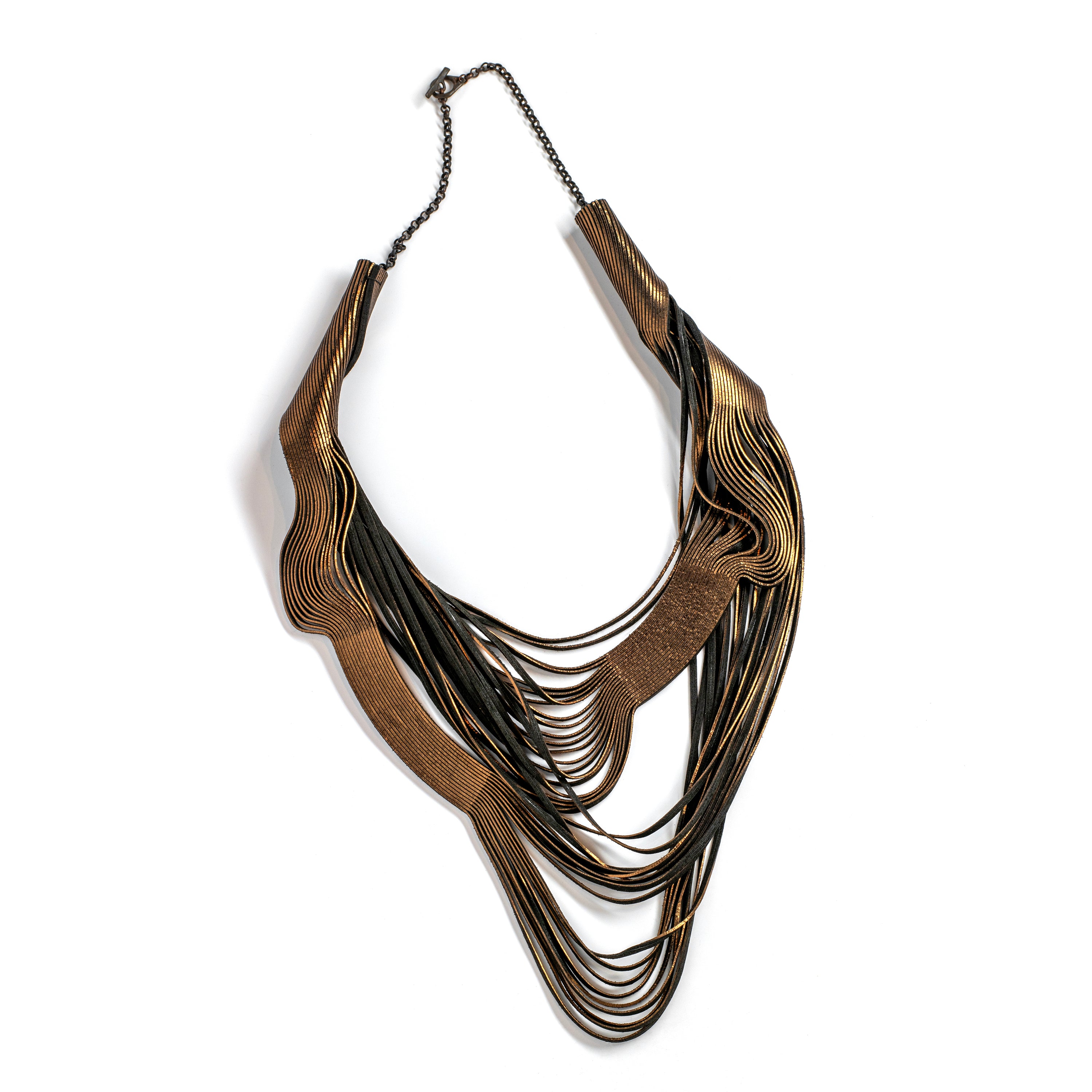 Drapped Whorls Necklace