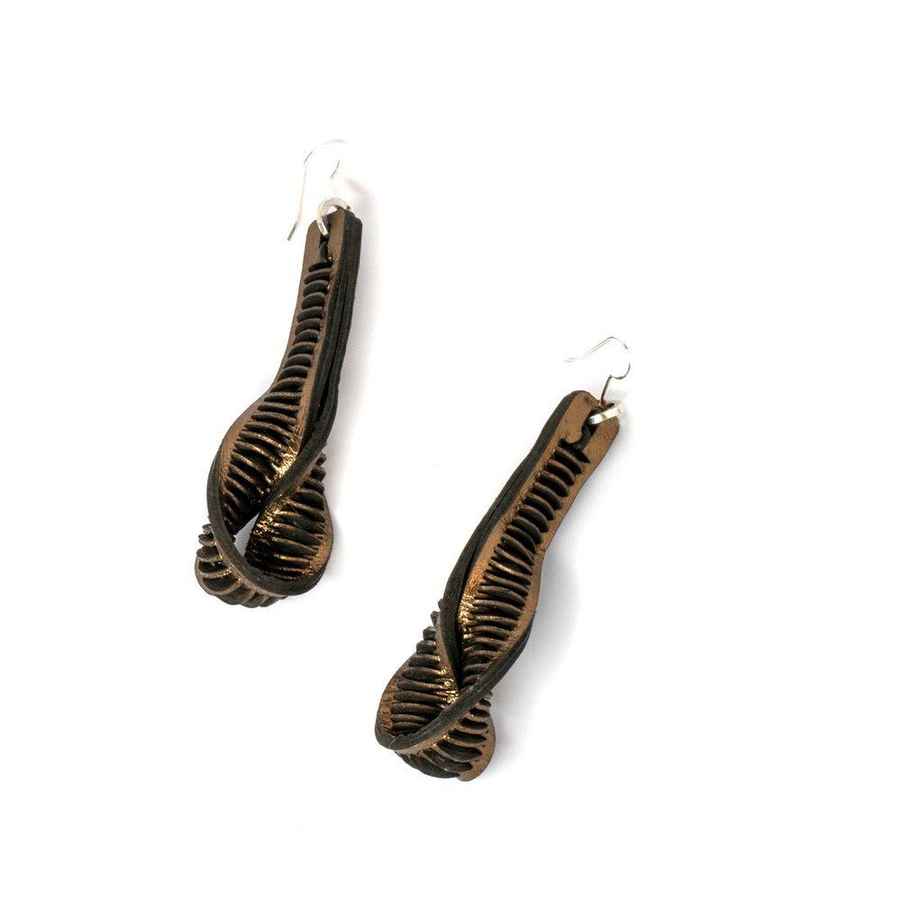 Oryx Horn Loop Earrings