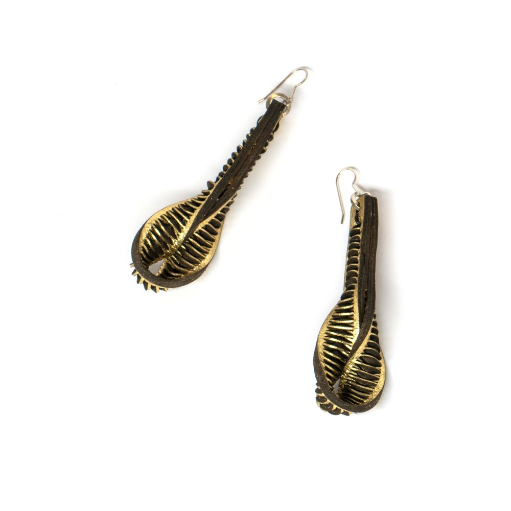 Oryx Horn Loop Earrings