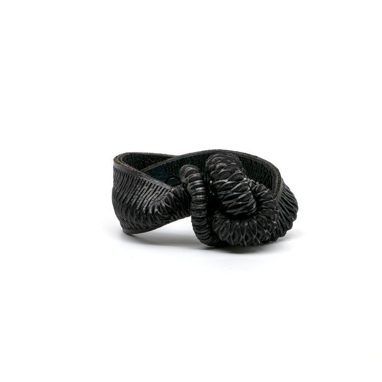 Rattlesnake Bracelet in Black