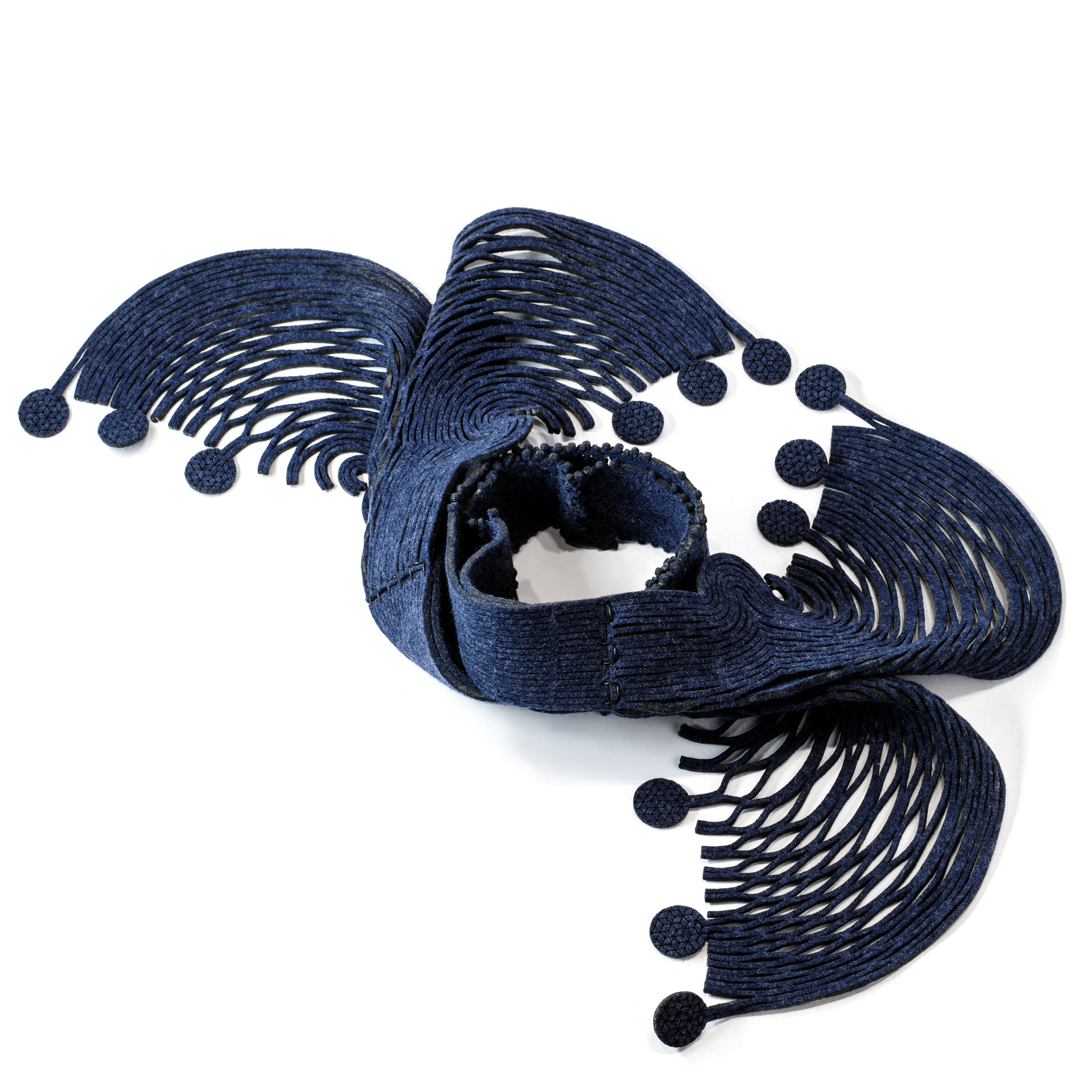 Acequia Scarf in Navy