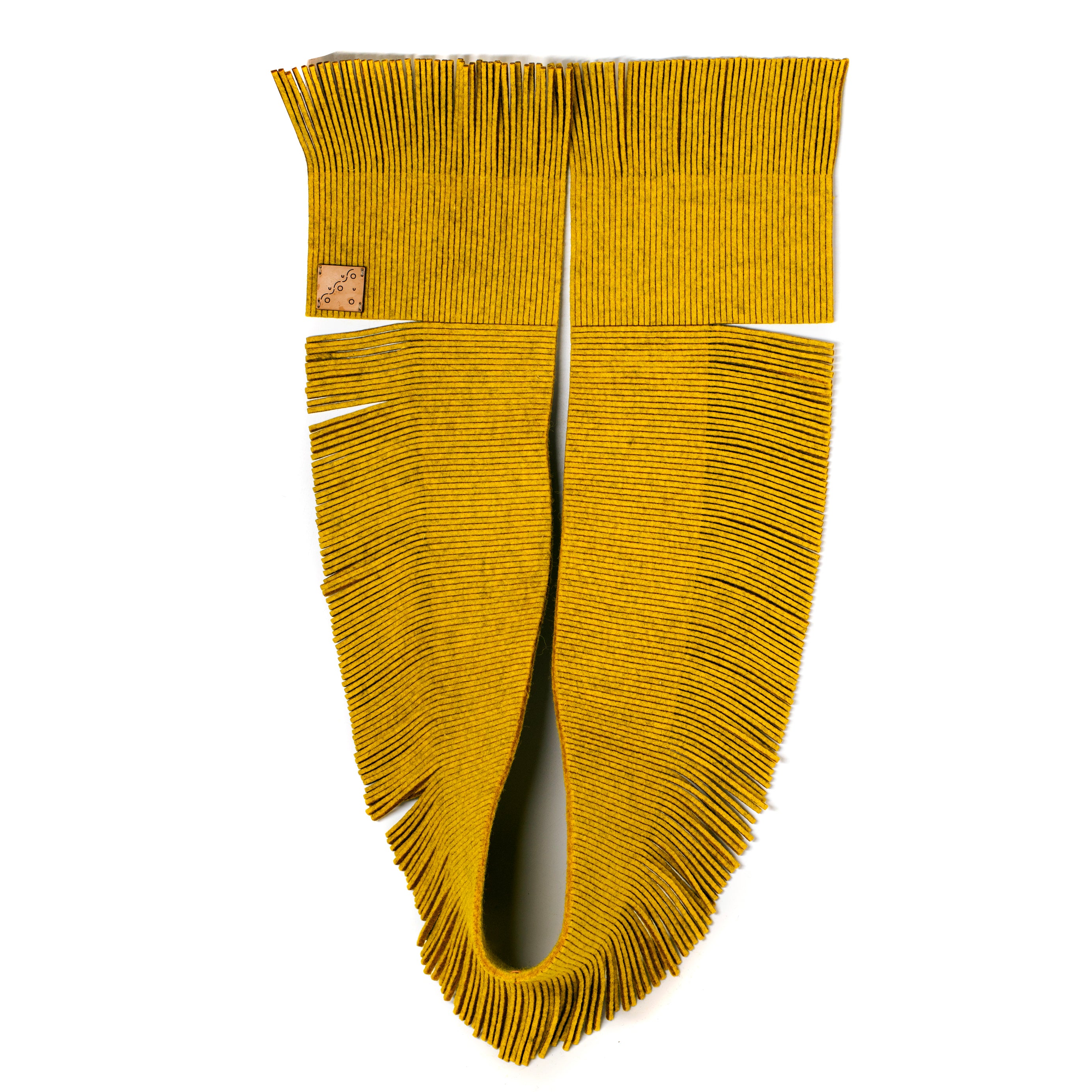 Fringe Scarf Chartreuse