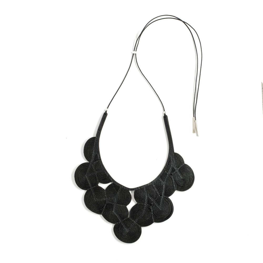 Whorls Bib Necklace