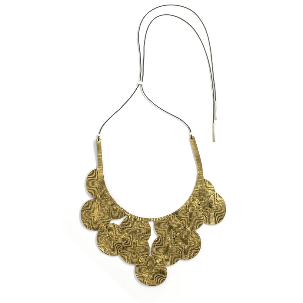 Whorls Bib Necklace