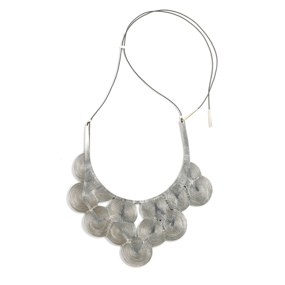 Whorls Bib Necklace